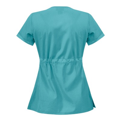 Butter-Soft Scrubs by UA™ Women's Solid Mock Wrap Top with Side Tie