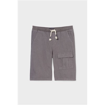 Shorts - Leinen-Mix