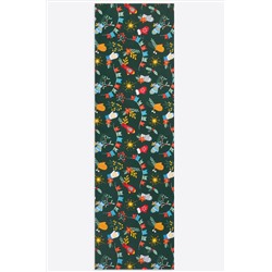 Дорожка на стол из рогожки 145x45 Happy Fox Home