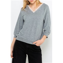 Camiseta Gris jaspeado