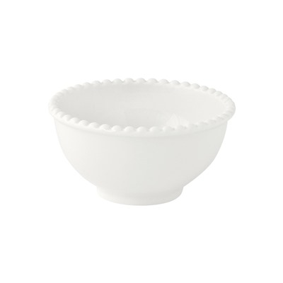 Пиала, 12х6 см, 350 мл, фарфор P, белая, Бусины, Tiffany White, 61141