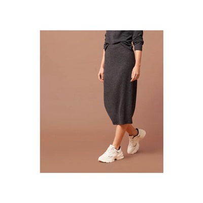 esmara® Damen Midi-Rock in angenehm weicher Strickqualität