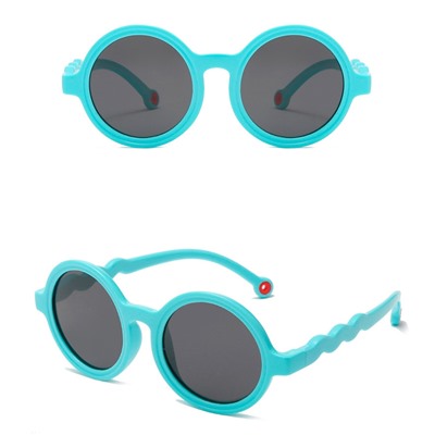 IQ10094 - Детские солнцезащитные очки ICONIQ Kids S5016 С29 голубой