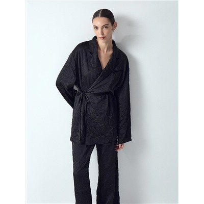 Брюки из сжатой ткани, D405/lakrica