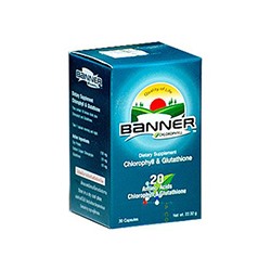 БАД с аминокислотами, хлорофиллом и глутатионом от Banner 30 капсул /