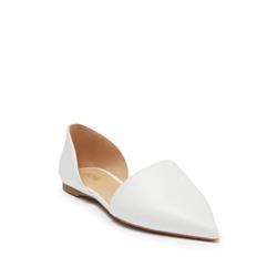 MICHAEL Michael Kors Mila Snake Embossed d'Orsay Flat