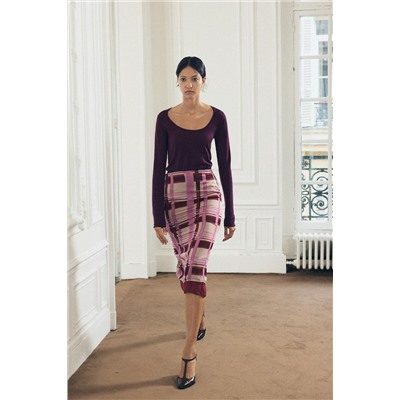 PLAIN KNIT TOP