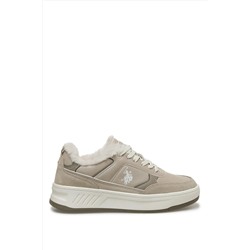 U.S. Polo Assn. GEZZA 3PR Koyu Bej Kadın Sneaker