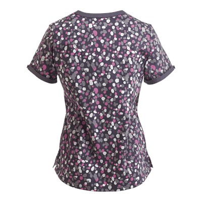 Maevn Scrubs PrimaFlex Spotty Texture Top