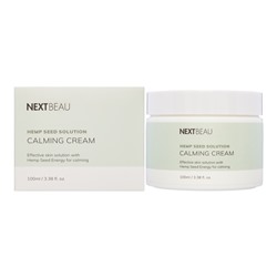 NEXTBEAU Hemp Seed Solution Calming Cream Успокаивающий крем с маслом семян конопли 100мл