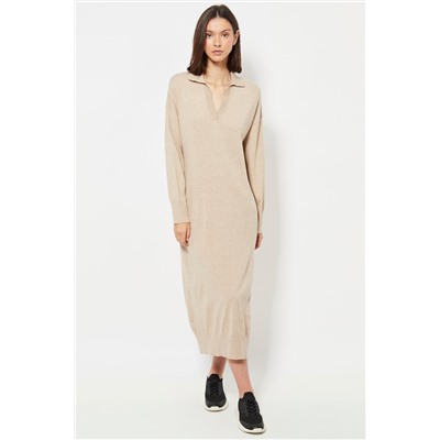 Vestido polo - Beige