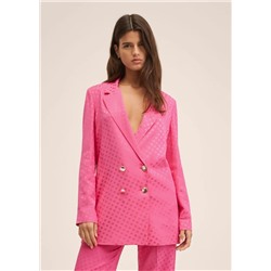 Americana traje lunares -  Mujer | MANGO OUTLET Melilla