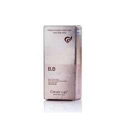 Улиточный осветляющий ВВ-крем CLEVER CAT 50 МЛ / CLEVER CAT snail whitening BB cream 50ml