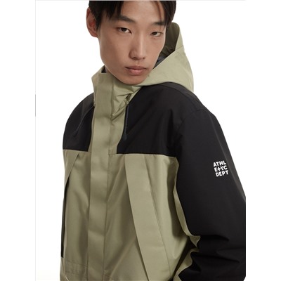 Jacke aus Materialmix