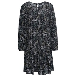 Damen Kleid mit Blümchen-Allover