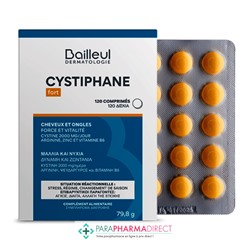 Bailleul Cystiphane Fort - Cheveux & Ongles 120 Comprimés