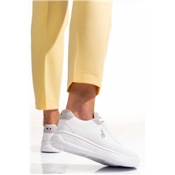 U.S. Polo Assn. US Polo Assn.Kadın Beyaz Sneakers Elta B-9 Kadın Günlük Spor Ayakkabı USPA1020BEYAZ