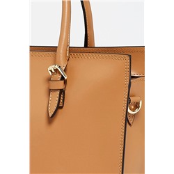 Bolso de piel Kira Camel