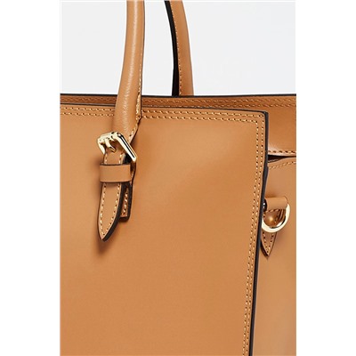 Bolso de piel Kira Camel