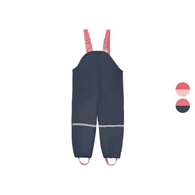 LUPILU® Latzhose Kleinkinder Mädchen, gefüttert