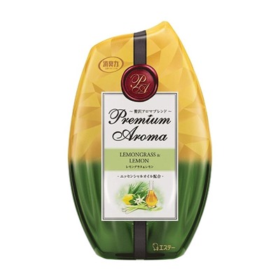 ST Shoushuuriki Premium Aroma Ароматизатор для помещений жидкий, аромат лемонграсса и лимона, 400мл