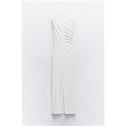 VESTIDO MIDI DRAPEADO