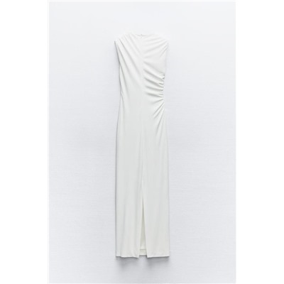 VESTIDO MIDI DRAPEADO