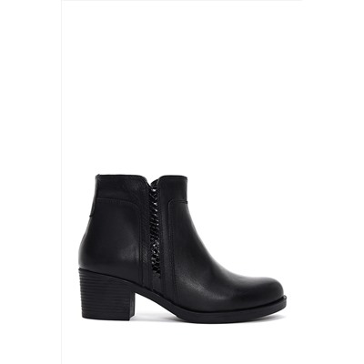 Derimod Kadın Deri Topuku Bootie 23WFD414118