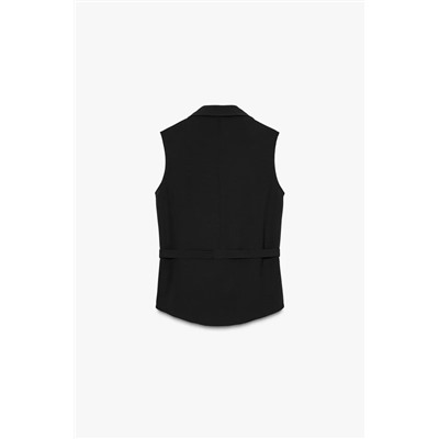 CREPE SHIRT WITH BELT
