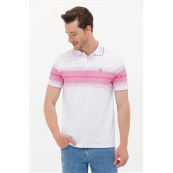 Erkek Pembe Polo Yaka Tişört