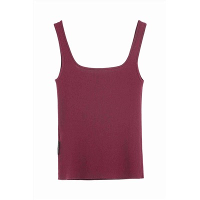 Camiseta de tirantes Burdeos