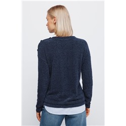 Jersey chenilla combinada