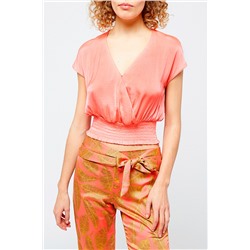 Crop top Texas Coral
