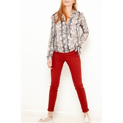 Pantalón Rojo oscuro