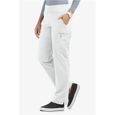 UA Butter-Soft STRETCH Women's 4-Pocket Knit Waistband Yoga Scrub Pants
