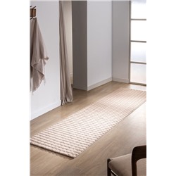 Vivre Bubble Halı - Krem - 80x300 cm
