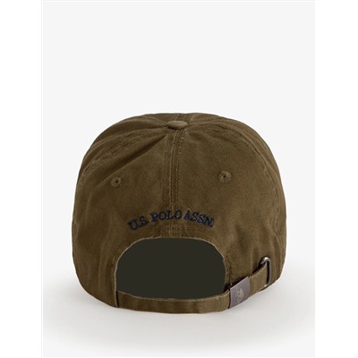 MENS WASHED SIDE LOGO HAT