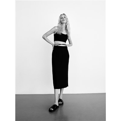 Rock mit hohem Tencel™ Lyocell-Anteil
