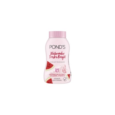 POND'S Полупрозрачная рассыпчатая пудра на основе арбузной формулы коллагена и витамина Е для сияния и свежести Watermelon Fresh & Bright, 50гр/ Pond'S Powder Watermelon Fresh Bright 50 G