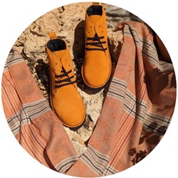 AB.Zapatos 1619/2 New R MANDARINA+Двухсторонний палантин CUADROFLO (230) Coral АКЦИЯ