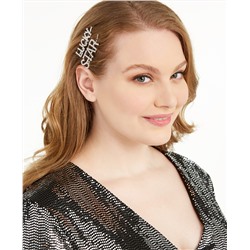 GUESS 2-Pc. Silver-Tone Pavé Lucky Star Bobby Pin Set