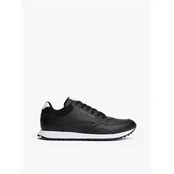 Leather-Mix Runner Sneaker