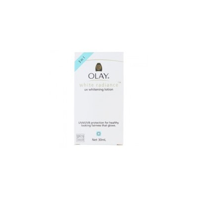 Осветляющий лосьон для лица с защитой от солнца SPF19 PA++ Olay 30 мл / Olay White Radiance UV Whitening Lotion 30ml