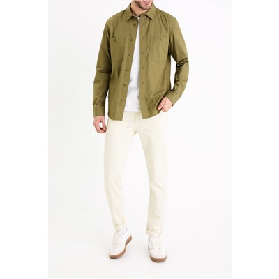 Camisa regular fit - Verde