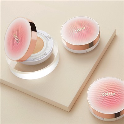 [Set] Objet D'art Tension Pact + Refill Set SPF50 PA++++ #23 Увлажняющий тональный кушон
