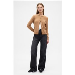 High Rise Wide-Leg Sweatpant Jeans