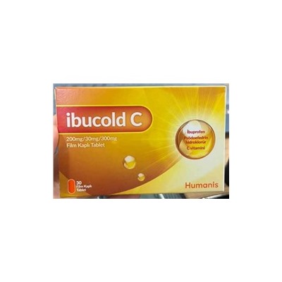 ibucold C 200mg/30mg/300mg 30Film Kaplı Tablet