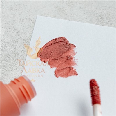 ТИНТ ДЛЯ ГУБ И ЩЕК МАТОВЫЙ «VELVET CHERRY BLOSSOM» (№05 PEACH SAKURA) BABY BRIGHT