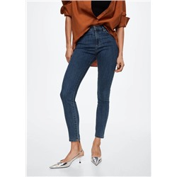 Jeans skinny tiro medio elsa -  Mujer | MANGO OUTLET España