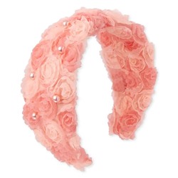 Girls Mesh Flower Headband